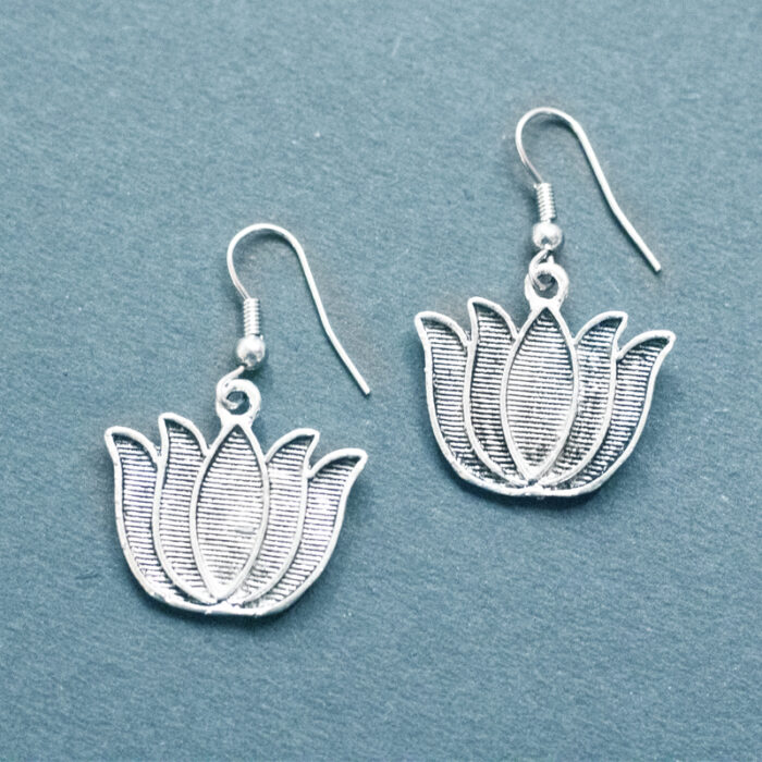 BIBBO Lotus Earrings, GS E26 BIBBO Lotus Earrings, GS E26