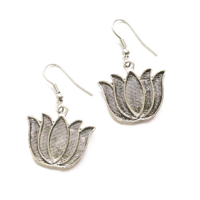 BIBBO GS Lotus Earrings, E26