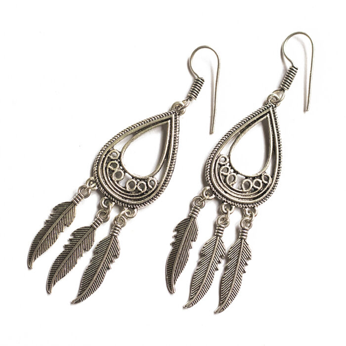BIBBO Feathered Dangler Earrings, E33
