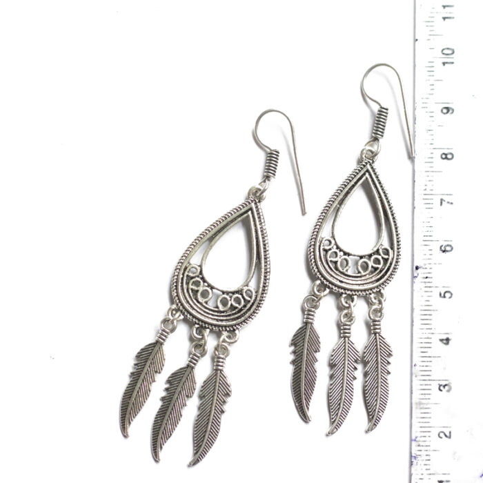 BIBBO Feathered Dangler Earrings, E33