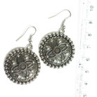 BIBBO GS Floral Disc Dangler Earrings, E38