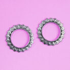 BIBBO Flower Circle Earrings, GS E50