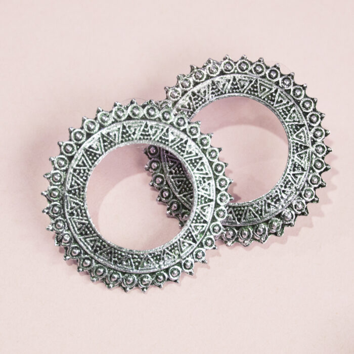 BIBBO GS Ethnic Circle Earrings, E51