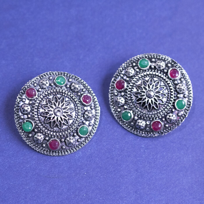 BIBBO Multicoloured Disc Studs, GS E54 BIBBO Multicoloured Disc Studs, GS E54