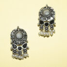 BIBBO Black Ethnic Earrings, GS E67